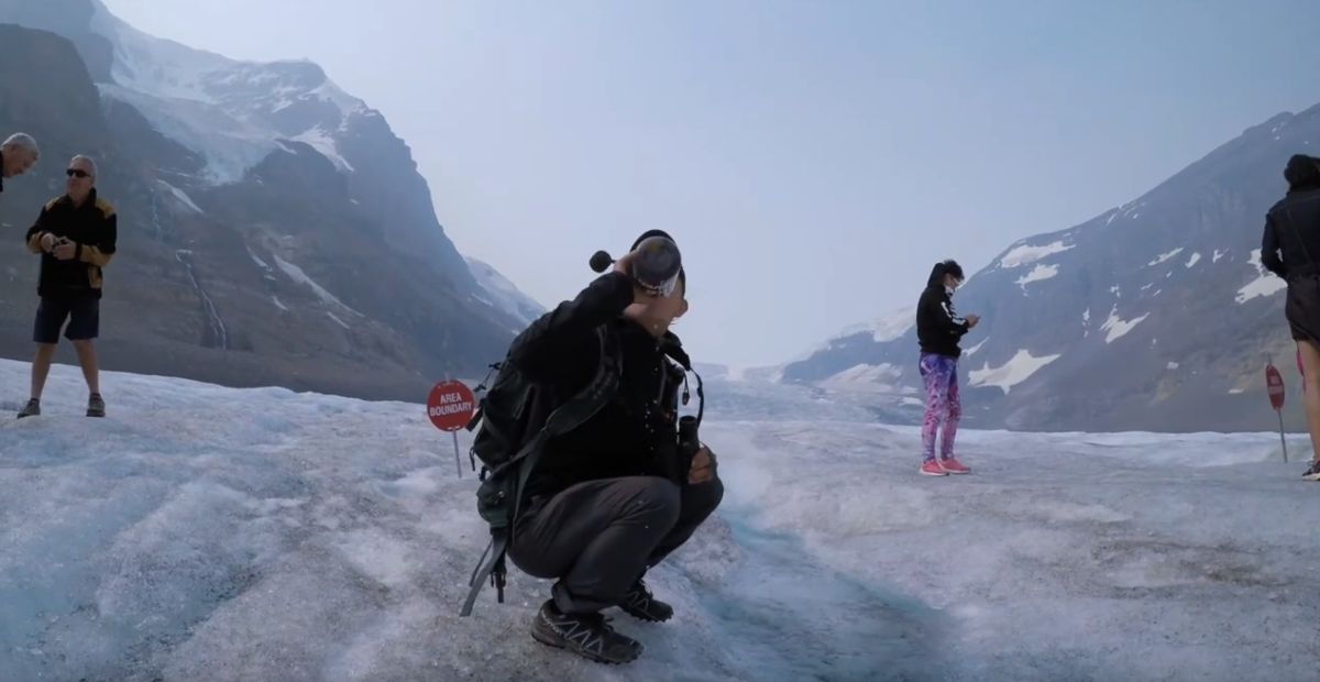 Exploration des glaciers