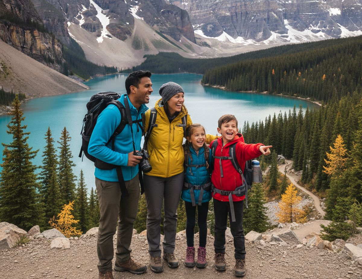 organiser un voyage au canada en famille