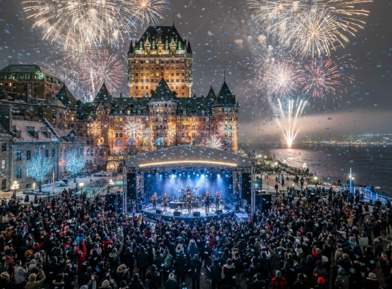 Où fêter le Nouvel An au Québec : les meilleurs endroits pour un réveillon inoubliable
