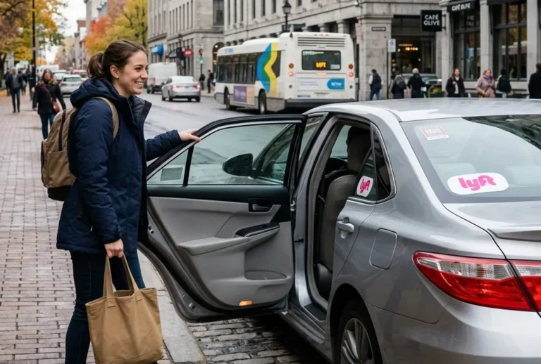 Uber ou Lyft mon application favorite pour me déplacer au Canada