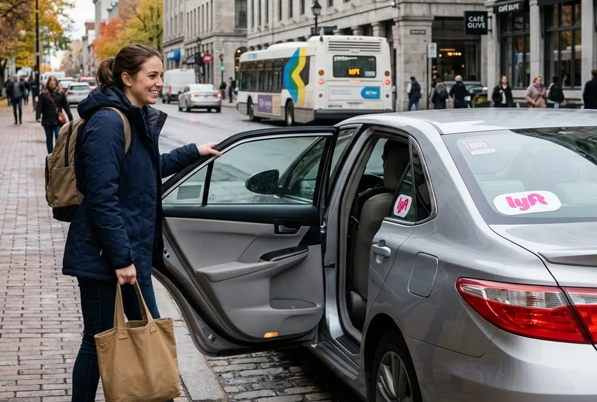 Uber ou Lyft mon application favorite pour me déplacer au Canada